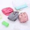 Factory direct sales of large double-layer waterproof shower caps, daily necessities, single-color thickened oil-proof makeup and grooming caps, and bath caps details Picture